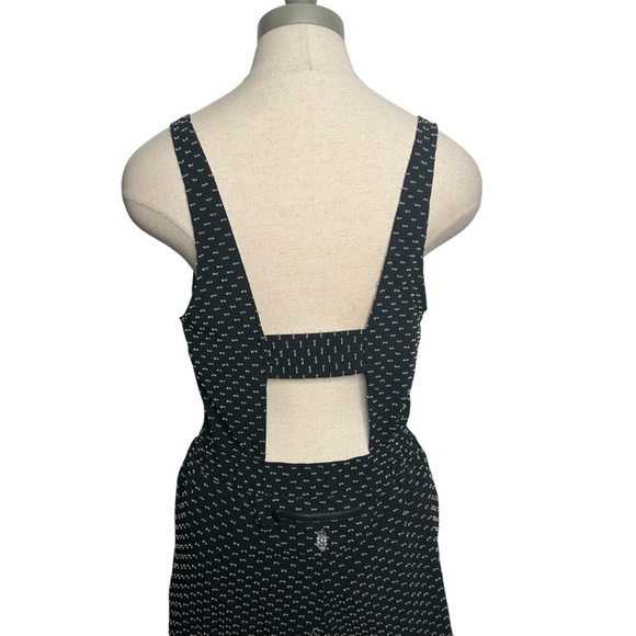 Free People Movement Black Jog It Off Active Romper Onesie Women’s Size XS - Picture 8 of 13